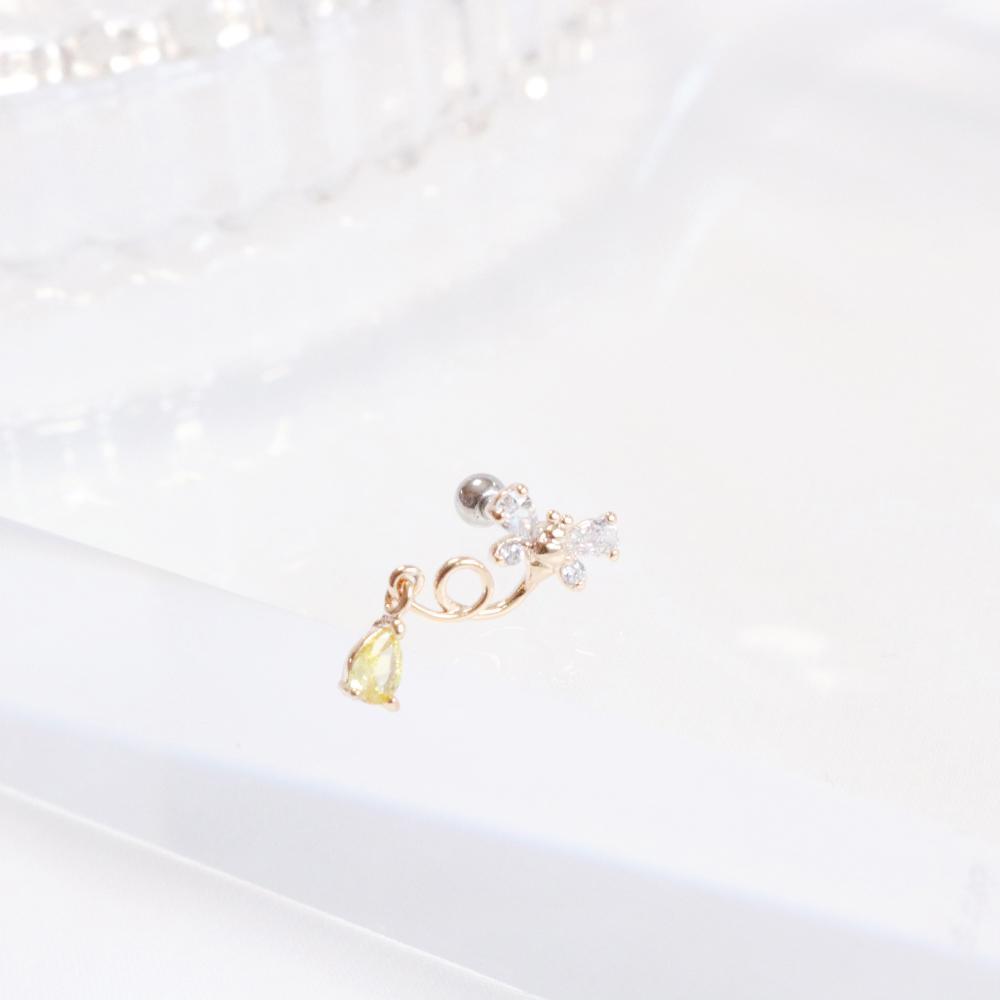 Honey Bee (ピアス/ピアッシング) Piercing bling moon 