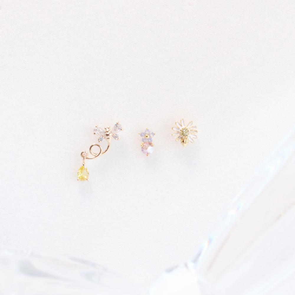 Honey Bee (ピアス/ピアッシング) Piercing bling moon 