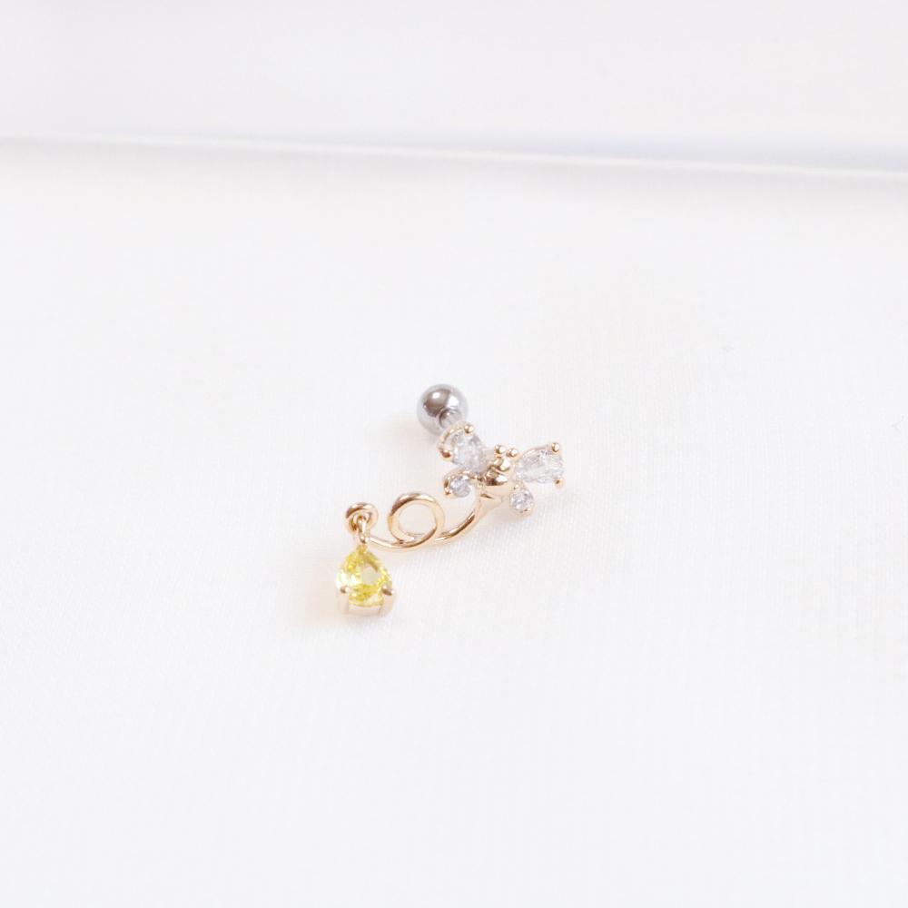 Honey Bee (ピアス/ピアッシング) Piercing bling moon 