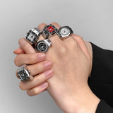 [フリーサイズ] Unique Watch Ring ring VIEWLAP 