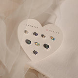 【即納】Rainbow Prismピアス [8個セット] Earrings SET ME UP♡ 