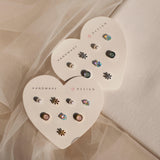 【即納】Rainbow Prismピアス [8個セット] Earrings SET ME UP♡ 