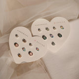 【即納】Rainbow Prismピアス [8個セット] Earrings SET ME UP♡ 