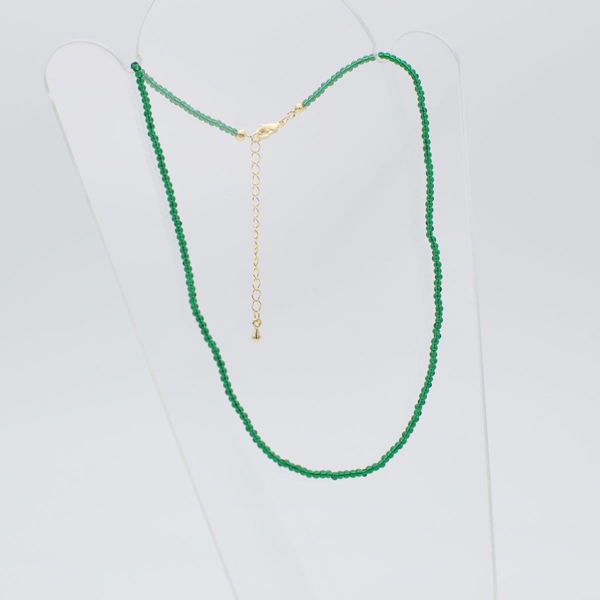 カラーミニ玉ネックレス necklace 10000won 