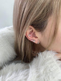 キュービックリボン真珠 ピアッシング Piercing younglong-seoul 