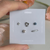 クリームハートピアッシング[5セット] Piercing 10000won 