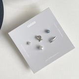 クリームハートピアッシング[5セット] Piercing 10000won 