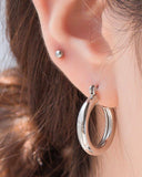 MARBLE & SIMPLE RING SET EARRING [4個セット] Earrings pink-rocket 