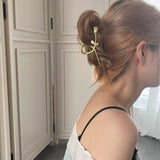 メタルローズヘアクリップ Hair younglong-seoul 
