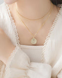 MINI BALL & COIN NECKLACE SET necklace pink-rocket 