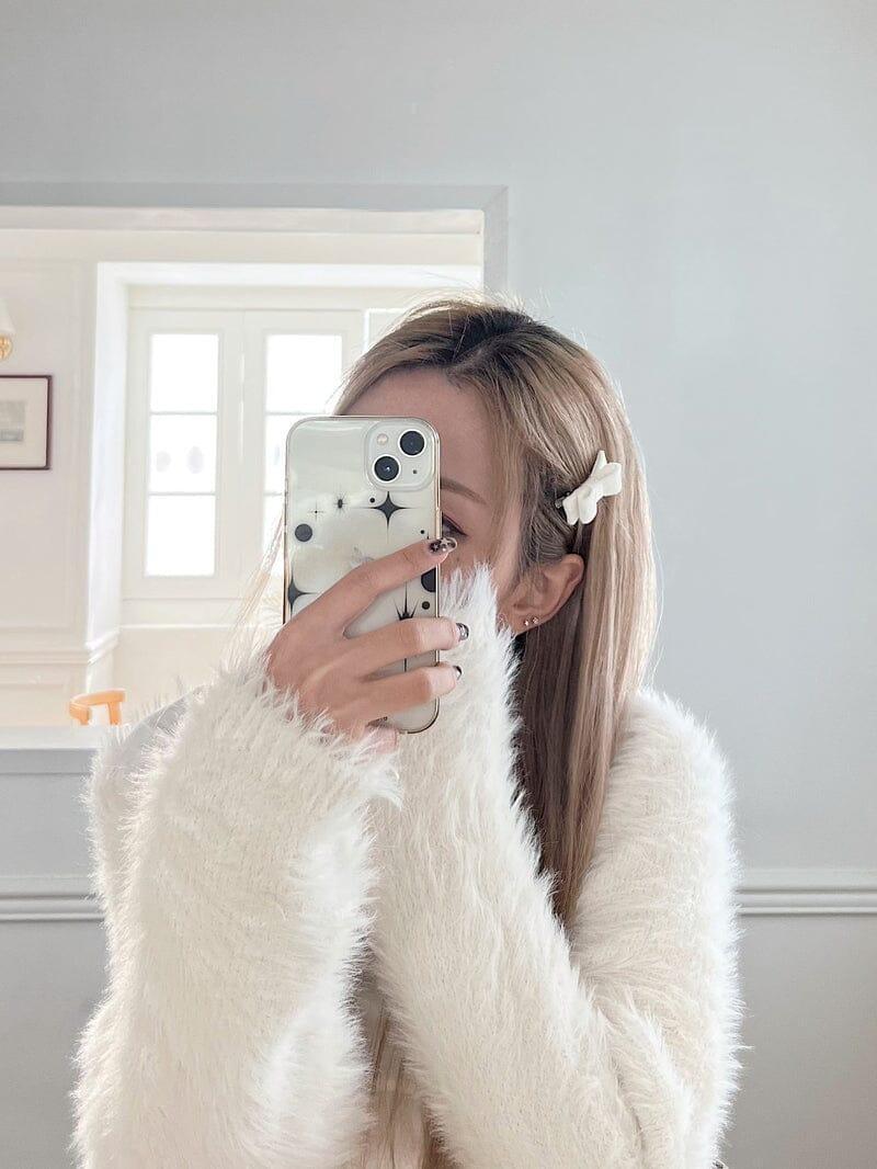 ミニ ベルベット リボン ヘアゴム&ヘアピン(10color/2type) Hair younglong-seoul 