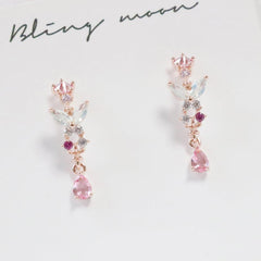 Mini Roche ピアス&ネックレス Earrings bling moon 