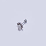 ミルキー ・ホワイトドーム ・フラワー・ピアッシング Piercing from lizzy 