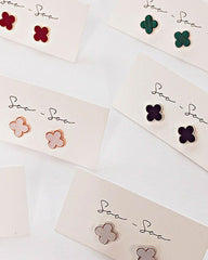 モモデルクローバー ピアス Earrings soo&soo 