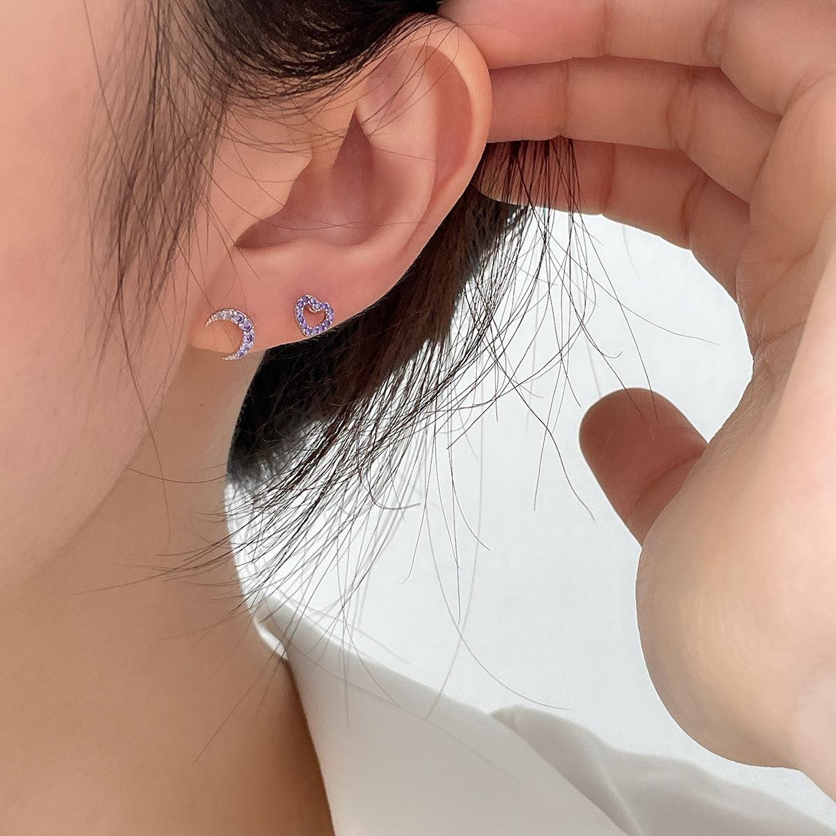 パープル月ピアッシング Piercing 10000won 