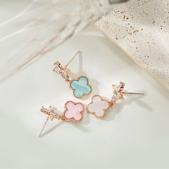 Pastel clover ピアス Earrings soo&soo 