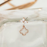 Pastel clover ピアス Earrings soo&soo 