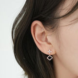 Pastel clover ピアス Earrings soo&soo 