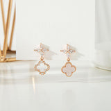Pastel clover ピアス Earrings soo&soo 