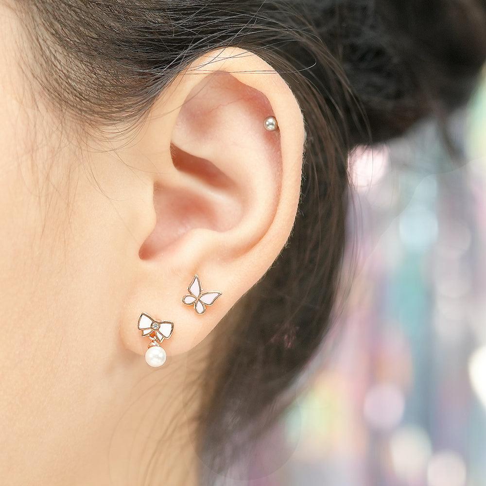 パステルトーン蝶ピアッシング Piercing SET ME UP♡ 