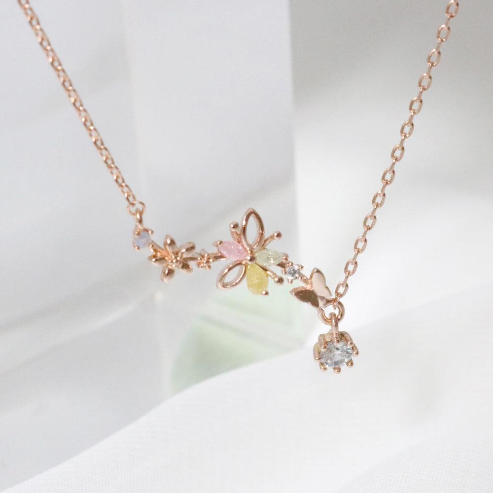 Plain Cubic ネックレス necklace bling moon 