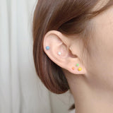 ポンポンカラーボールピアッシング[5セット] Piercing 10000won 