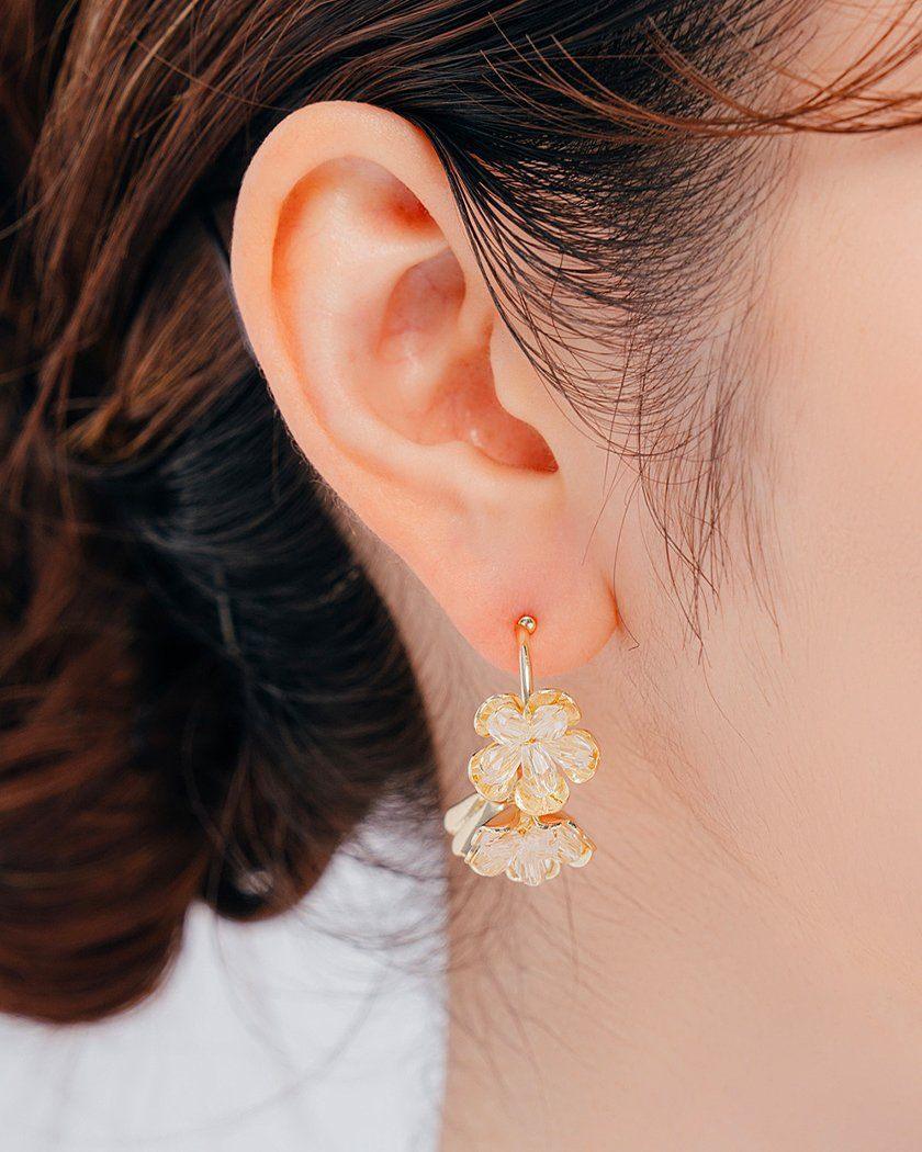 Pure Flower ピアス Earrings soo&soo 