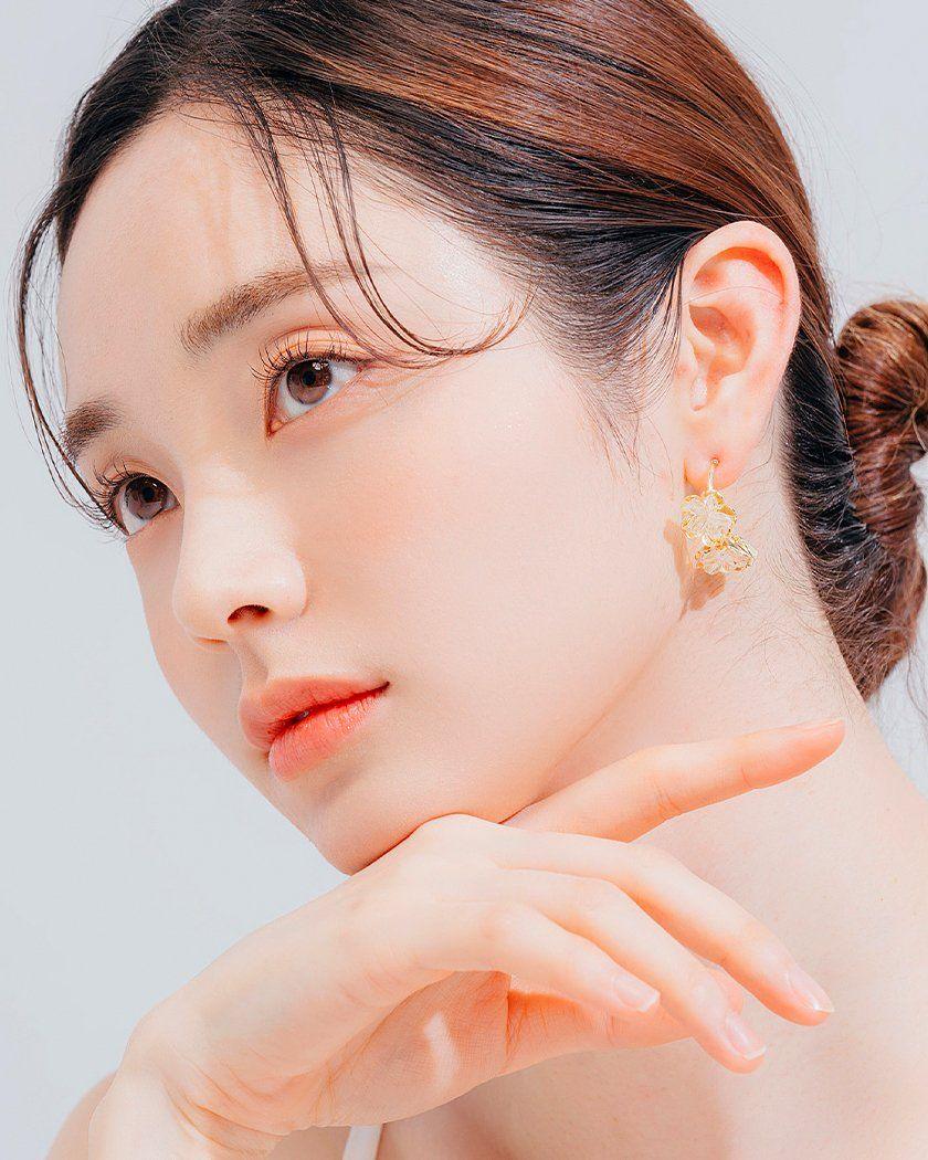 Pure Flower ピアス Earrings soo&soo 