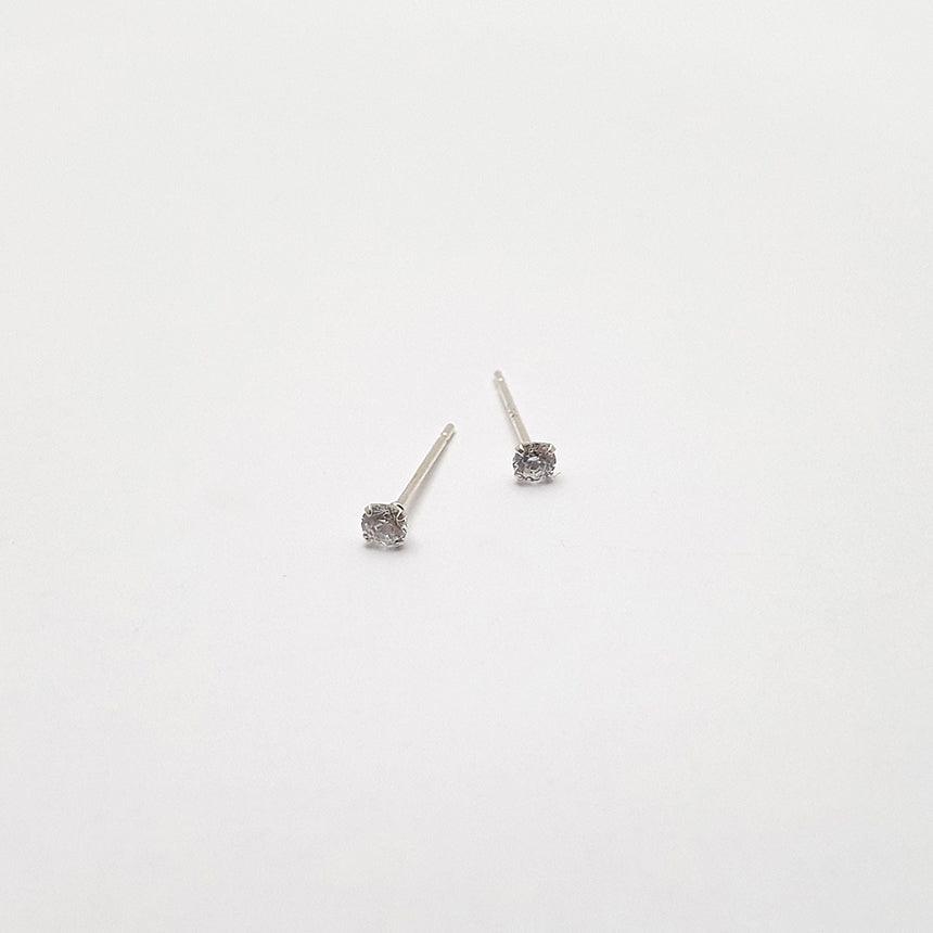 [企画特価][925 Silver]ミニキュービックピアス Earrings SET ME UP♡ 