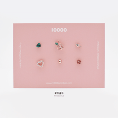 ラブリーももピアッシング[6セット] Piercing 10000won 