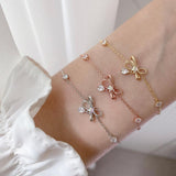 ラフリボンブレスレット Bracelet bling moon 