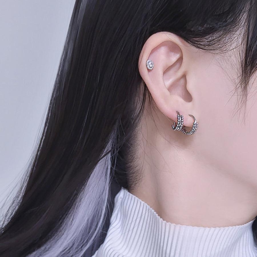 ラウンドサークルキュービックピアッシング Piercing from lizzy 