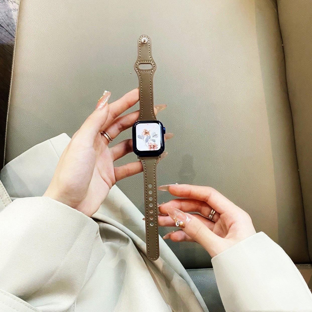 Apple Watch バンド　アップルウォッチ　ピンクゴールド　SNS 大人気