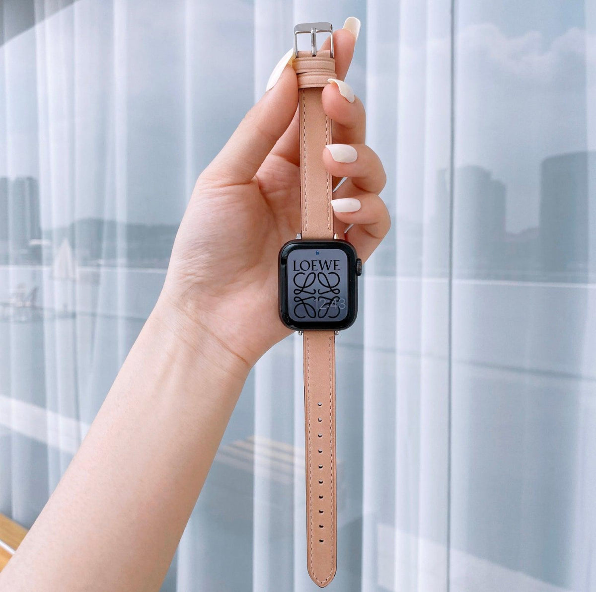 レトロ ソフトワックス 本革 apple watch バンド apple watch バンド givgiv 38mm/40mm アプリコット 