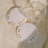 Ribbon Pearl Earring [14個セット] Earrings SET ME UP♡ 