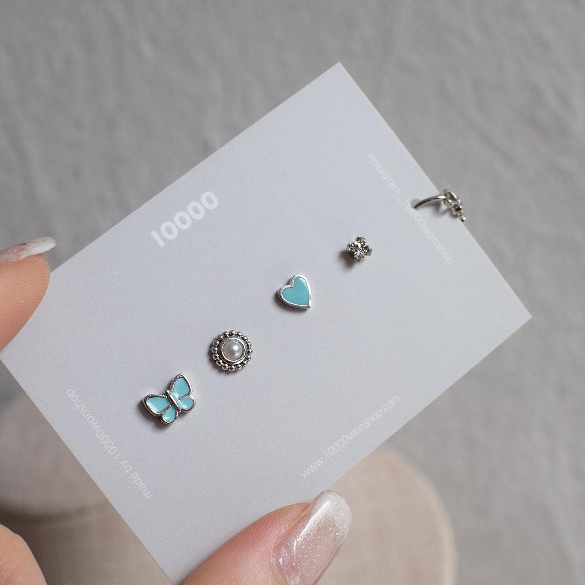 ロマンチックミントピアッシング[5セット] Piercing 10000won 