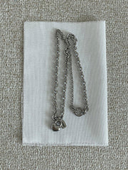 [サージカル]ボリュームハートロック丸チェーン ネックレス necklace 10000won 