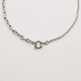 [サージカル]ボリュームハートロック丸チェーン ネックレス necklace 10000won 