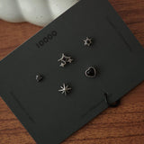 [サージカル]ブラックハートスピリットピアッシング[6セット] Piercing 10000won 