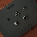 [サージカル]ブラックハートスピリットピアッシング[6セット] Piercing 10000won 