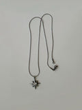 [サージカル]キュービック・スパークル・スネーク・チェーン・ネックレス necklace younglong-seoul 