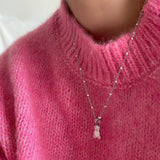 [サージカル]ラブリーベア ミニボールチェーンネックレス necklace 10000won 