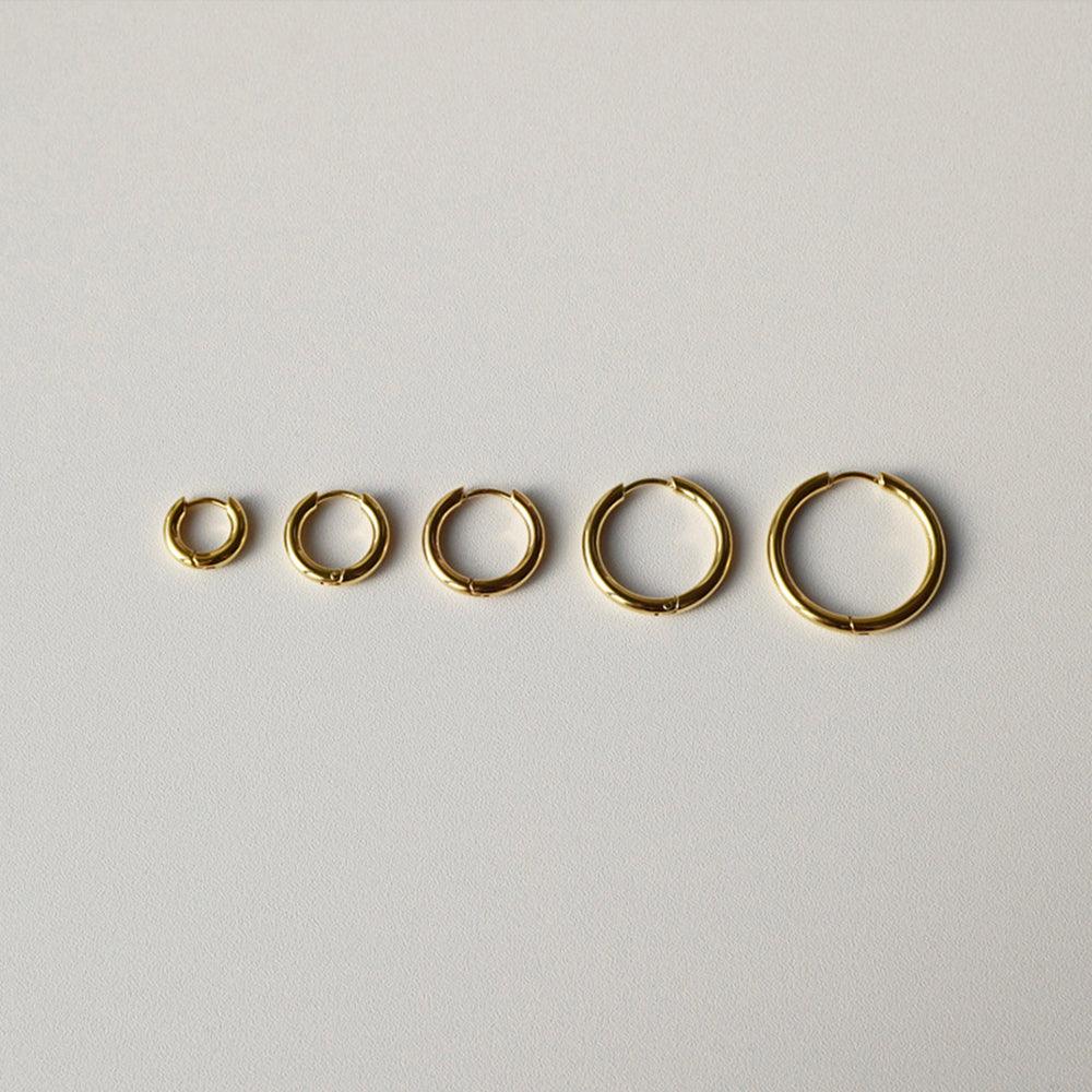 [サージカルスチール]2.5mmボールドリングピアス Earrings 10000won 