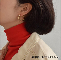 [サージカルスチール]2.5mmボールドリングピアス Earrings 10000won 