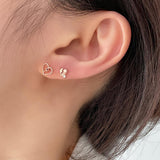 [サージカルスチール]ブロークンボリュームハートピアッシング Piercing 10000won 