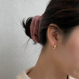 [サージカルスチール]角キュービックリングピアス Earrings 10000won 