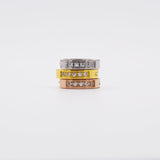 [サージカルスチール]角キュービックリングピアス Earrings 10000won 