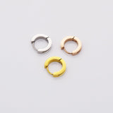 [サージカルスチール]角キュービックリングピアス Earrings 10000won 