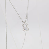 [サージカルスチール]ラブリー螺鈿クマロングネックレス necklace 10000won 