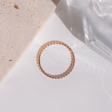 [サージカルスチール]シンプルレイヤードリング[5個セット] ring SET ME UP♡ 